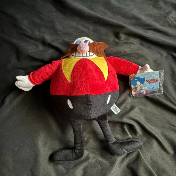 Sonic The Hedgehog Eggman Plush - Picture 1 of 2